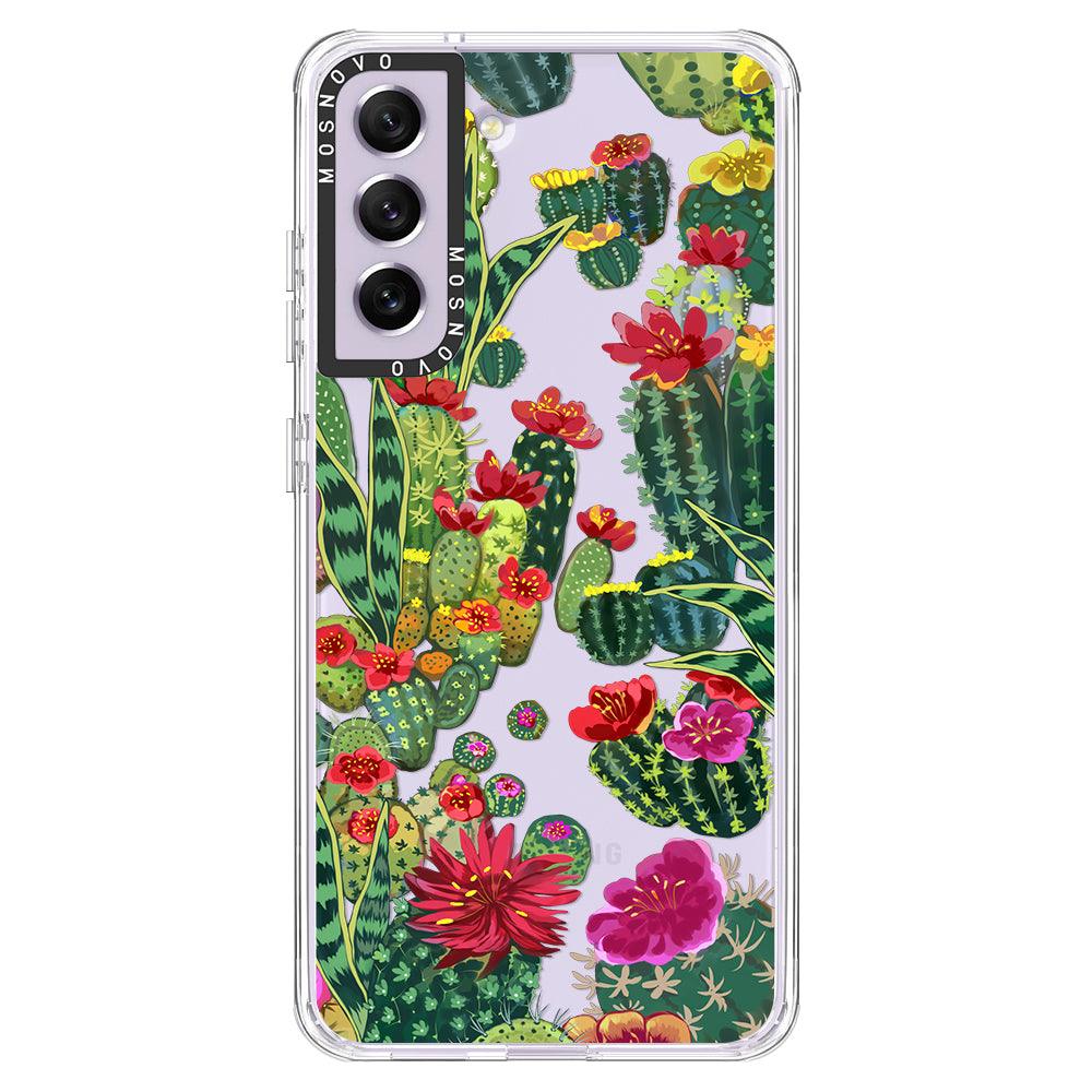 Cactus Garden Phone Case - Samsung Galaxy S21 FE Case - MOSNOVO