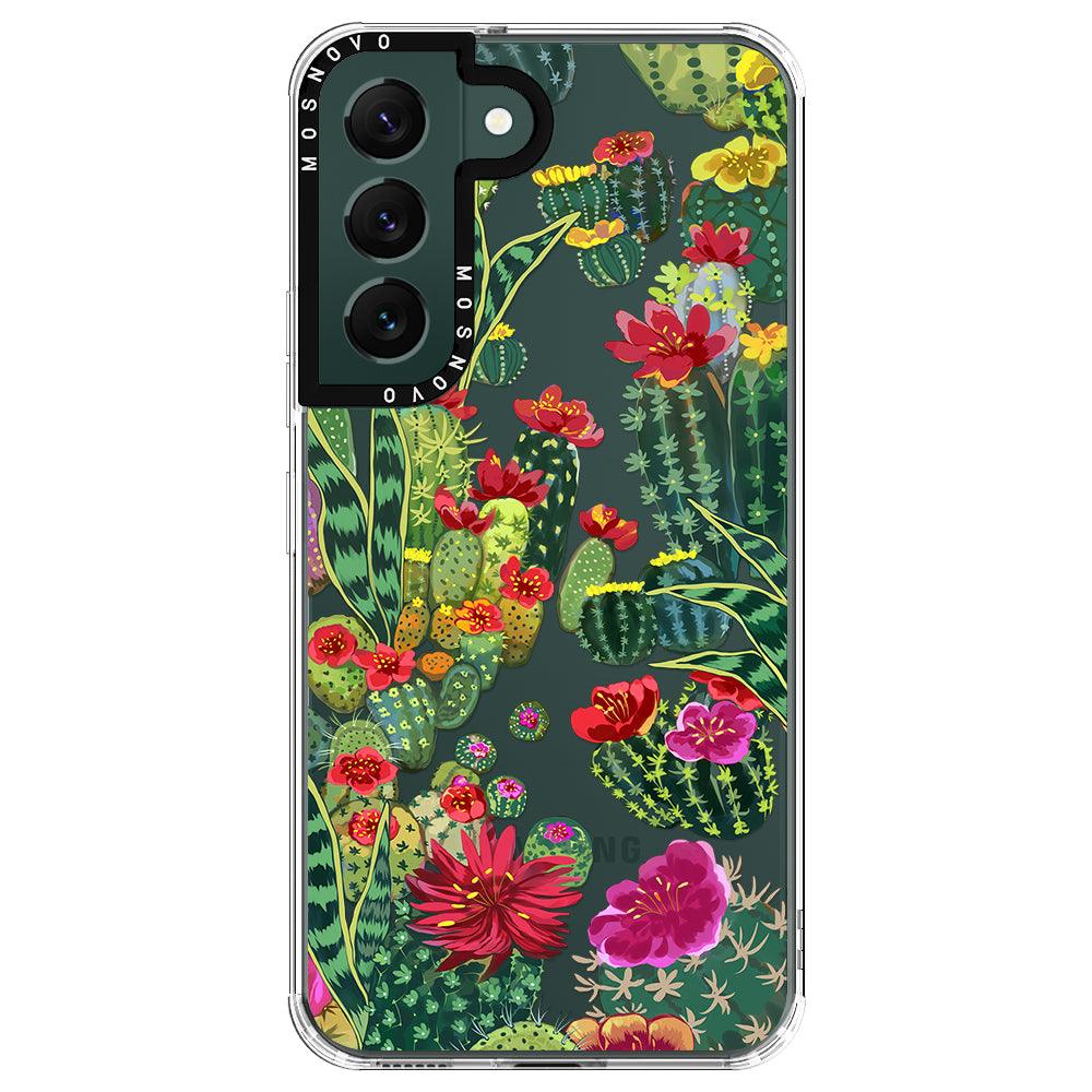 Cactus Garden Phone Case - Samsung Galaxy S22 Case - MOSNOVO