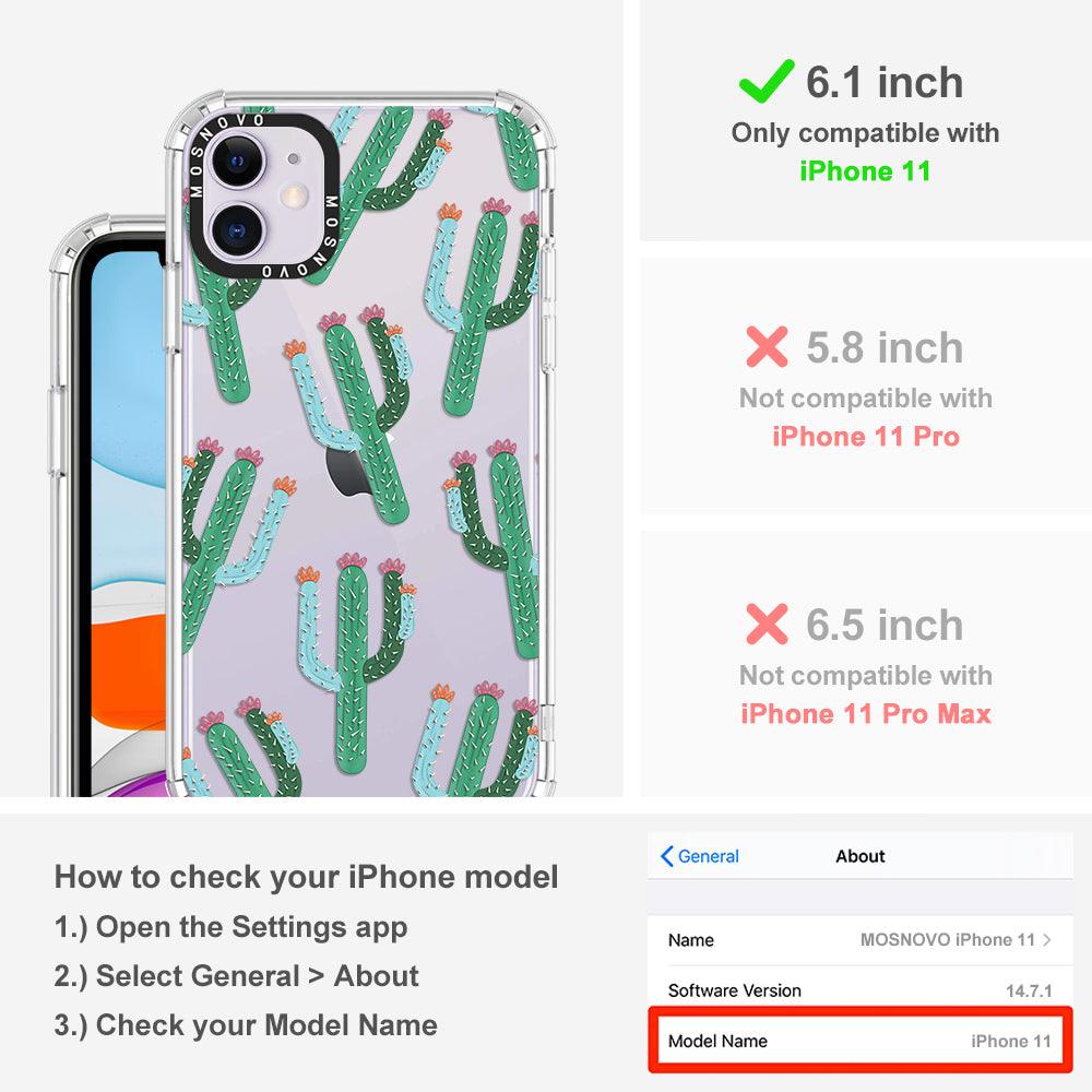 Cactus Phone Case - iPhone 11 Case - MOSNOVO