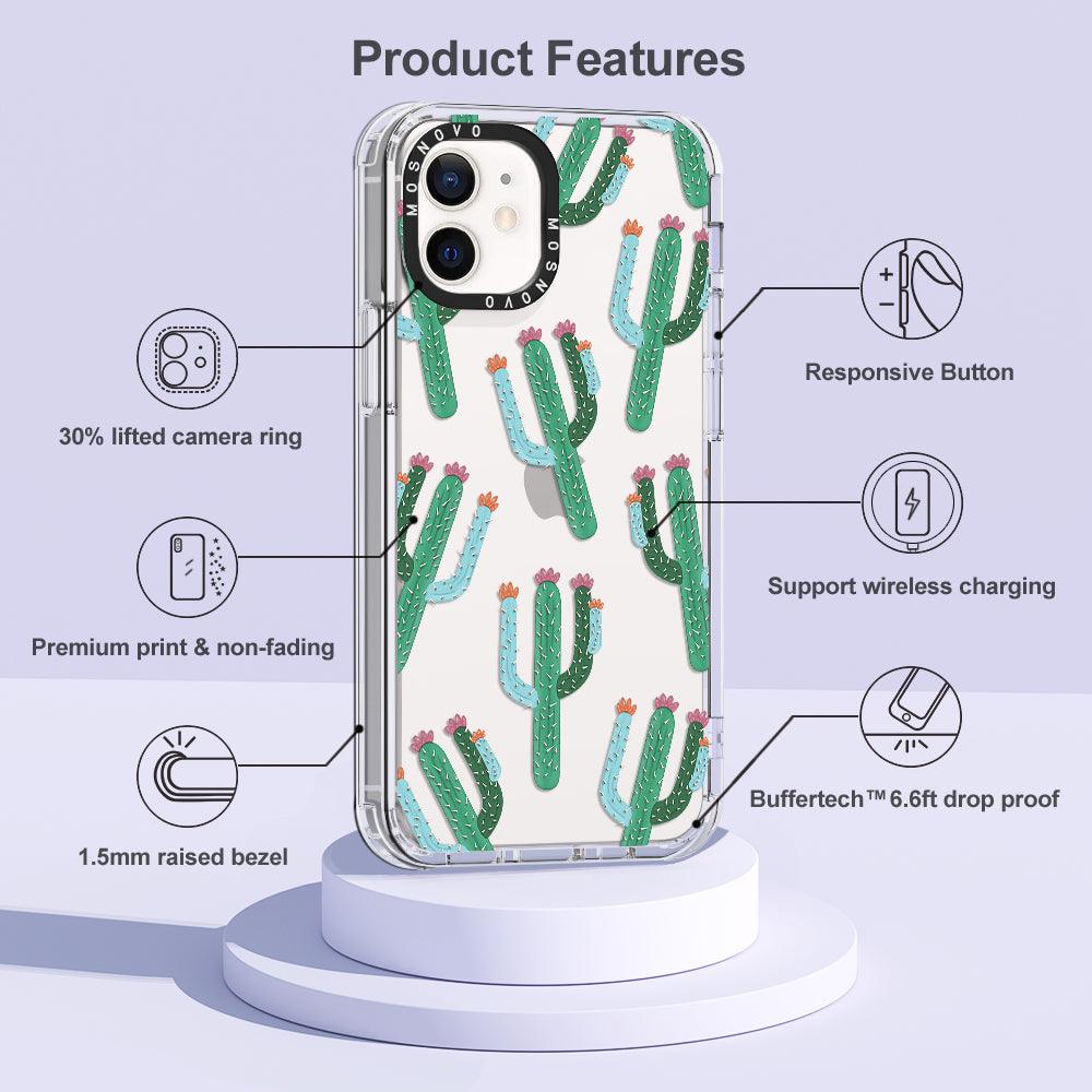 Cactus Phone Case - iPhone 12 Mini Case - MOSNOVO