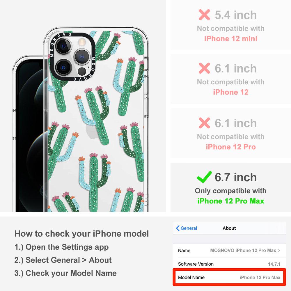 Cactus Phone Case - iPhone 12 Pro Max Case - MOSNOVO