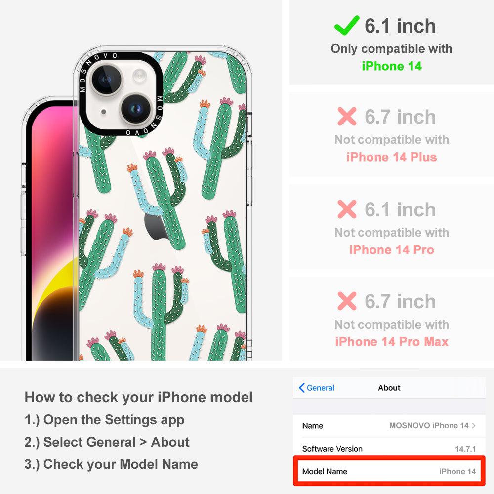 Cactus Phone Case - iPhone 14 Case - MOSNOVO