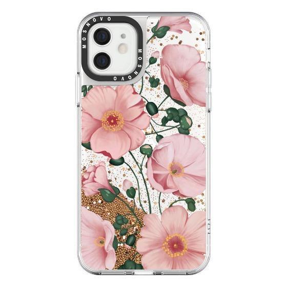 Calandrinia Glitter Phone Case - iPhone 12 Case - MOSNOVO
