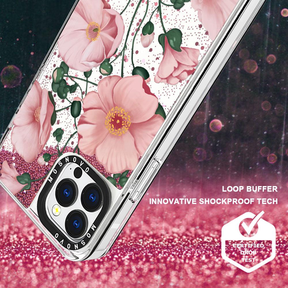 Calandrinia Glitter Phone Case - iPhone 13 Pro Case - MOSNOVO