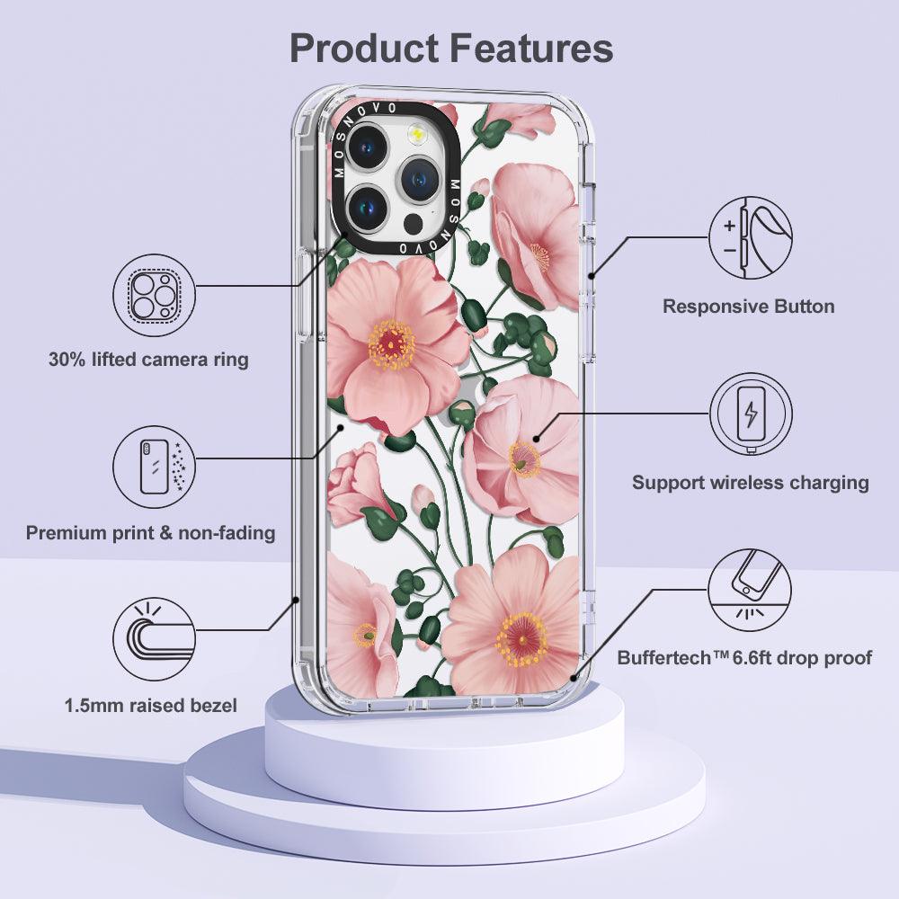 Calandrinia Phone Case - iPhone 12 Pro Max Case - MOSNOVO