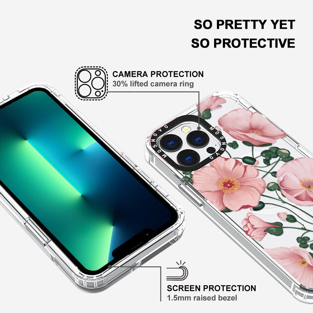 Calandrinia Phone Case - iPhone 13 Pro Case - MOSNOVO