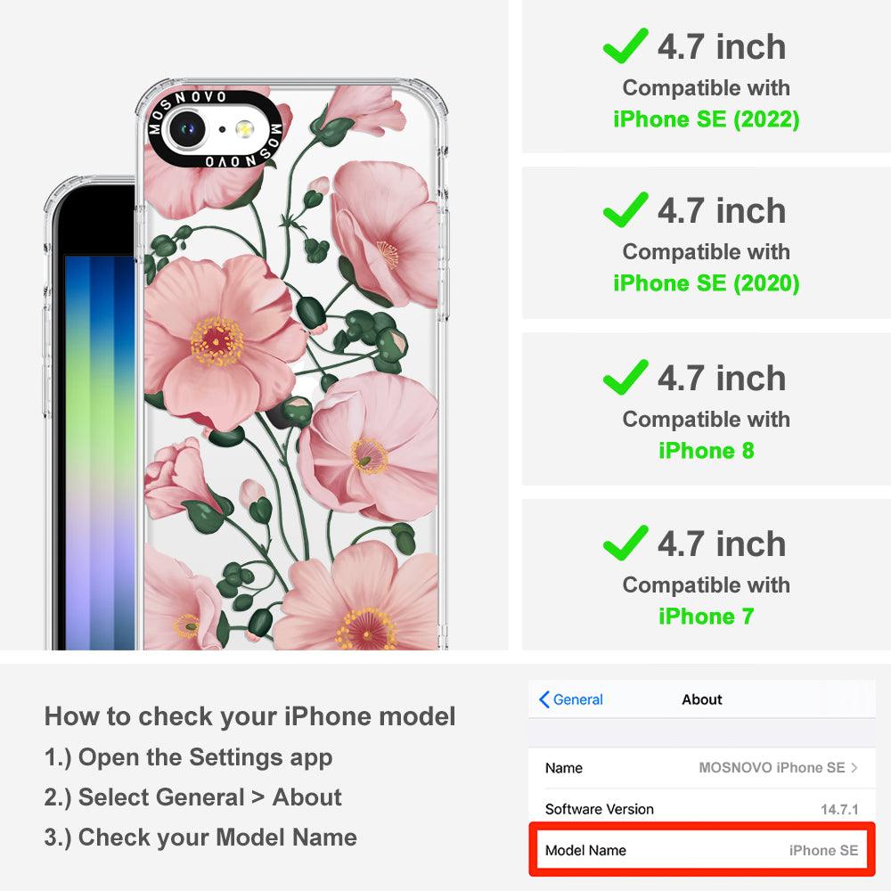 Calandrinia Phone Case - iPhone SE 2022 Case - MOSNOVO