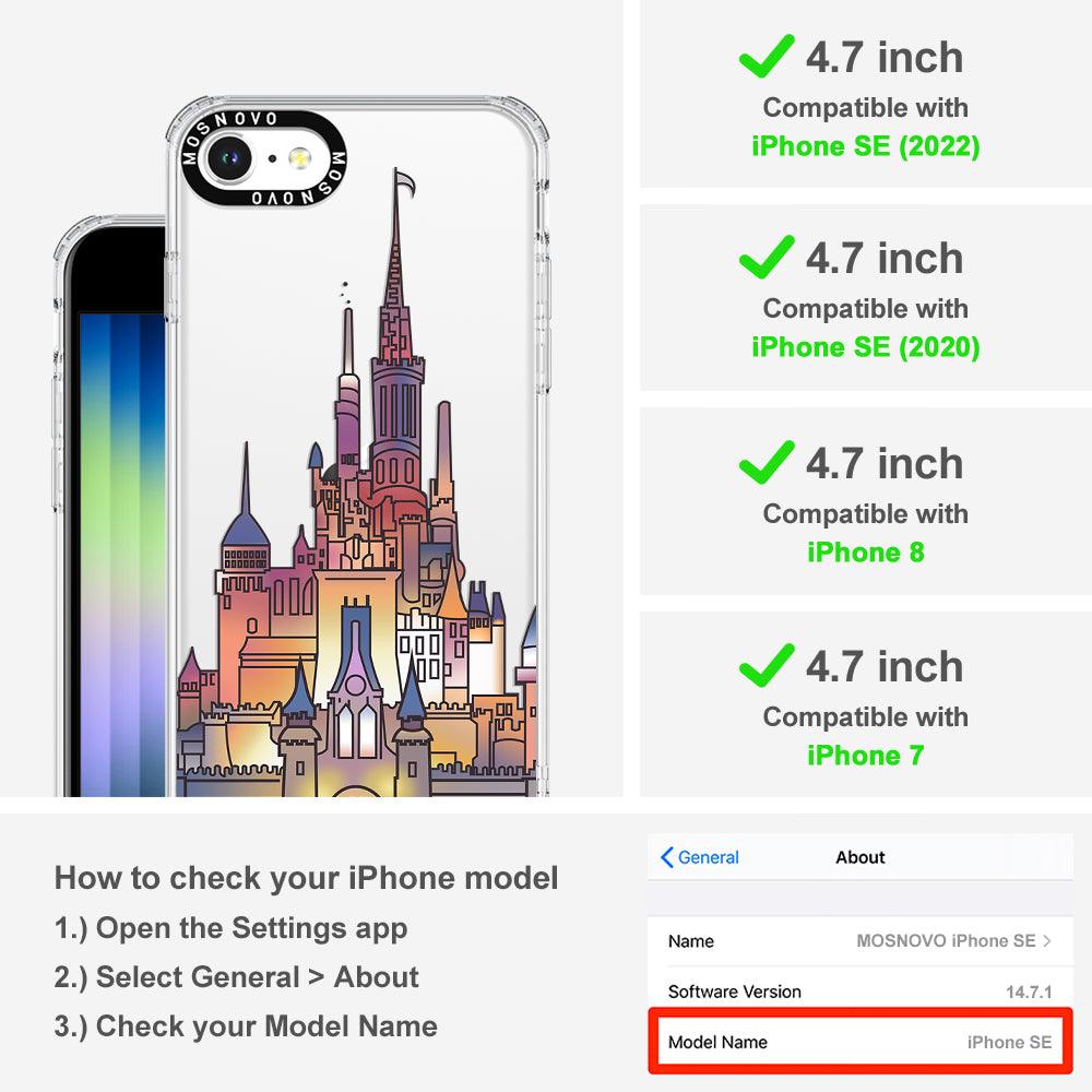 Castle Phone Case - iPhone SE 2022 Case - MOSNOVO