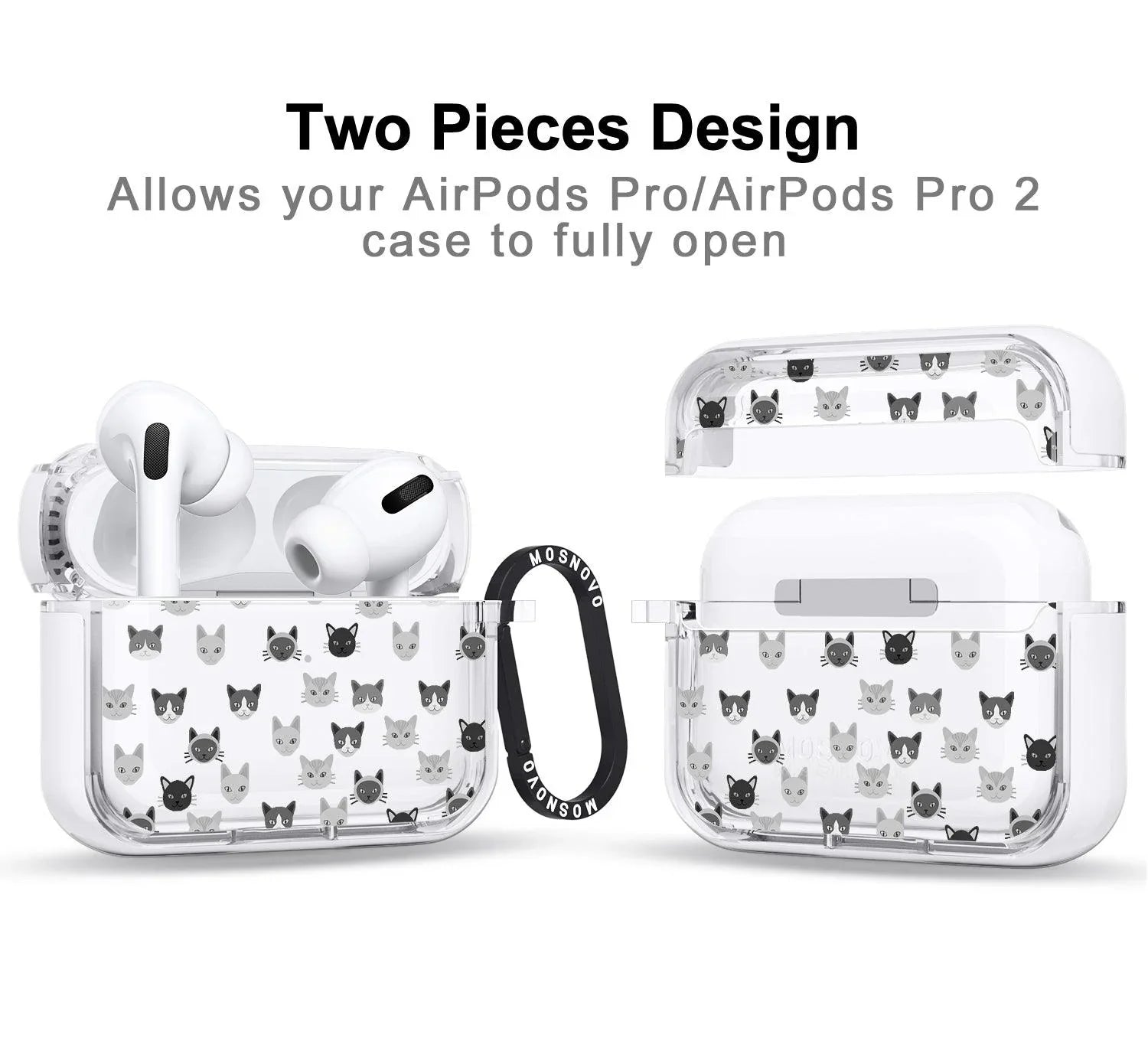 Cats AirPods Pro 2 Case (2nd Generation) – MOSNOVO