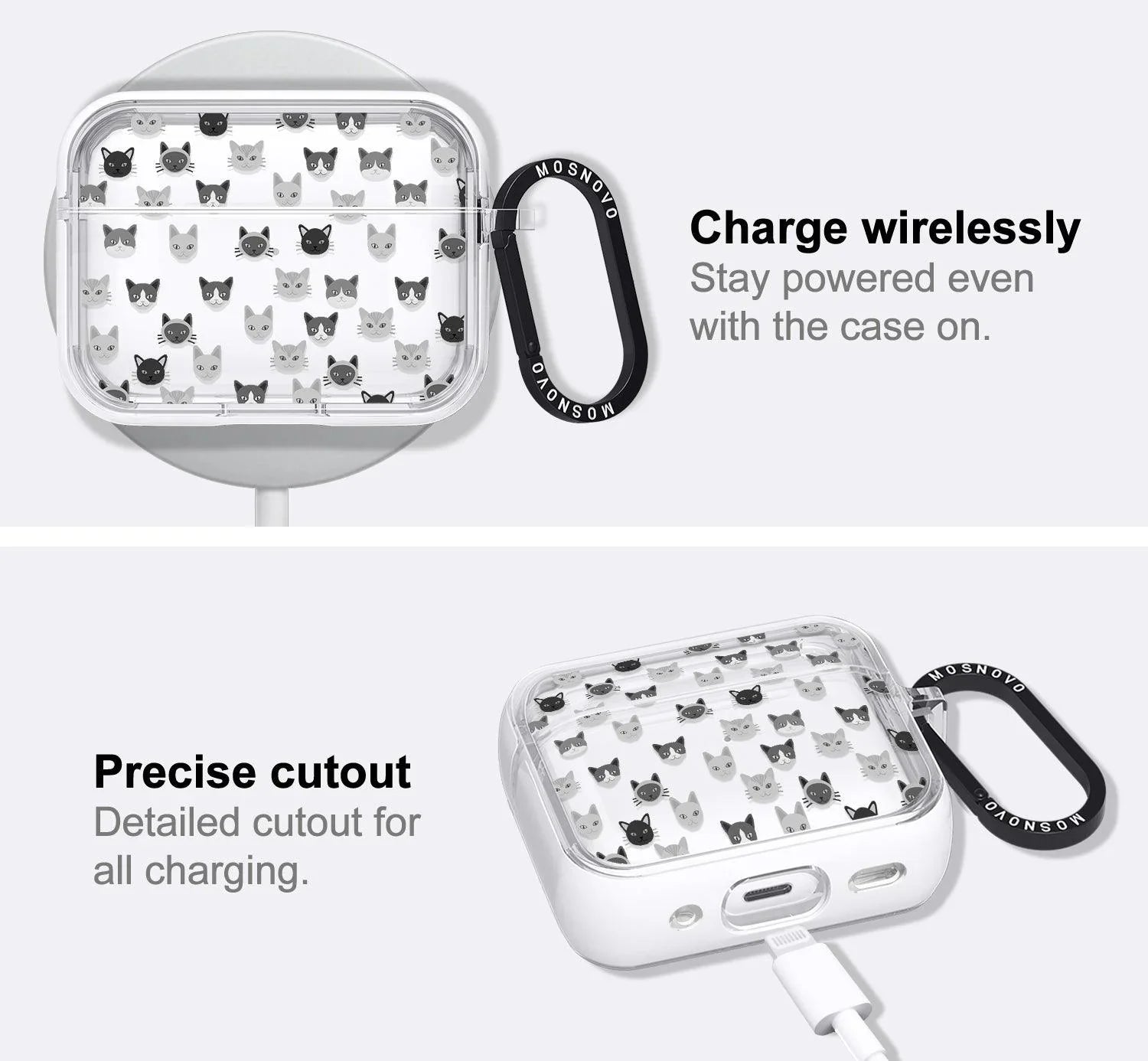 Cats AirPods Pro 2 Case (2nd Generation) – MOSNOVO