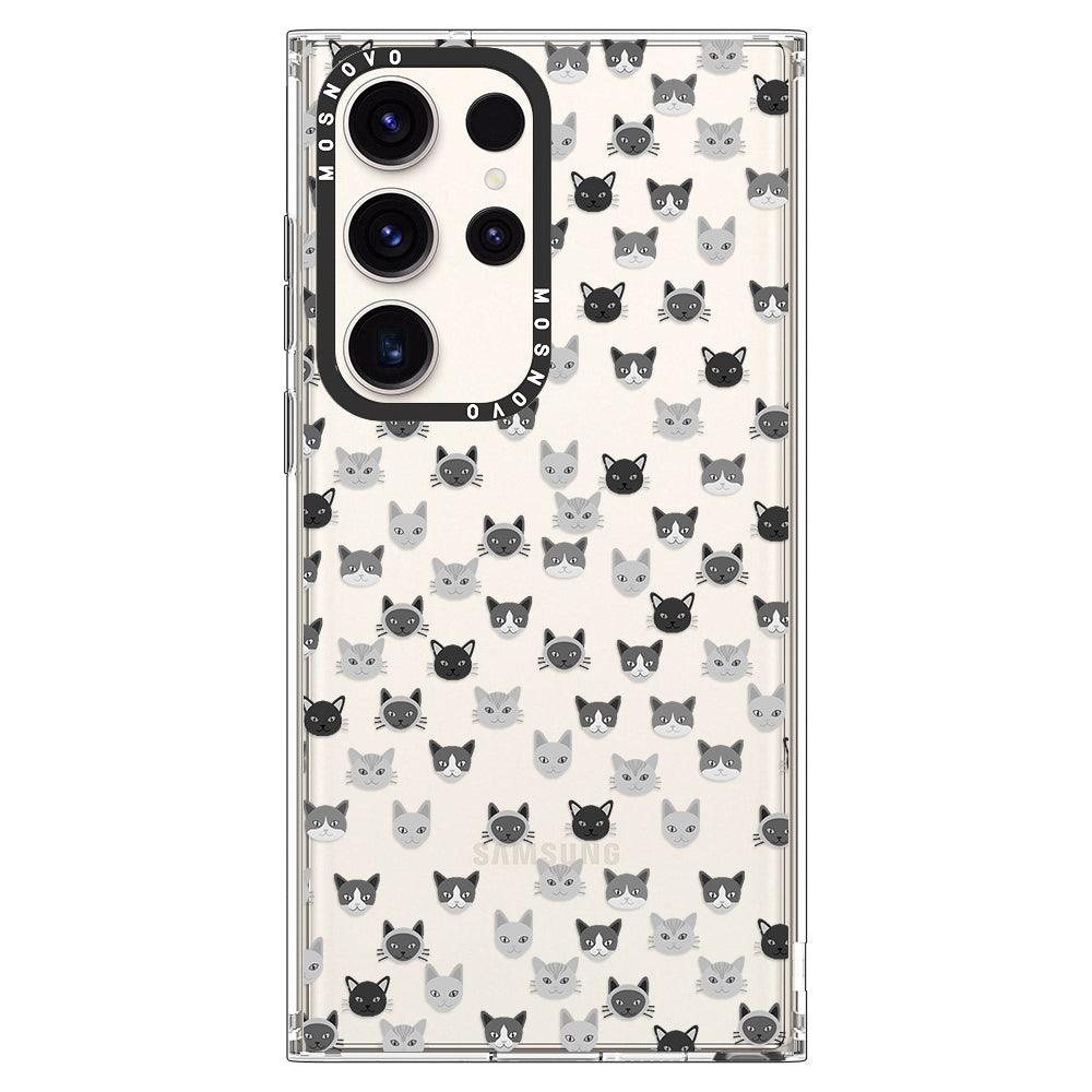 Cats Phone Case - Samsung Galaxy S23 Ultra Case - MOSNOVO