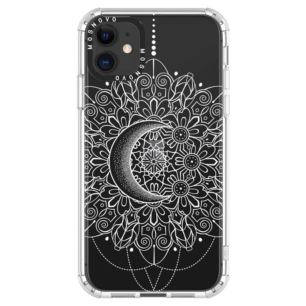 Celestial Moon Mandala Phone Case - iPhone 11 Case - MOSNOVO