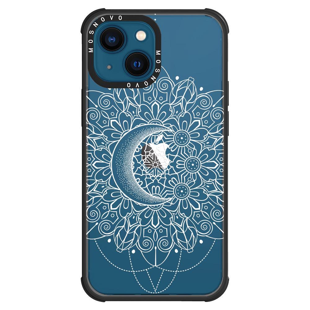 Celestial Moon Mandala Phone Case - iPhone 13 Case - MOSNOVO