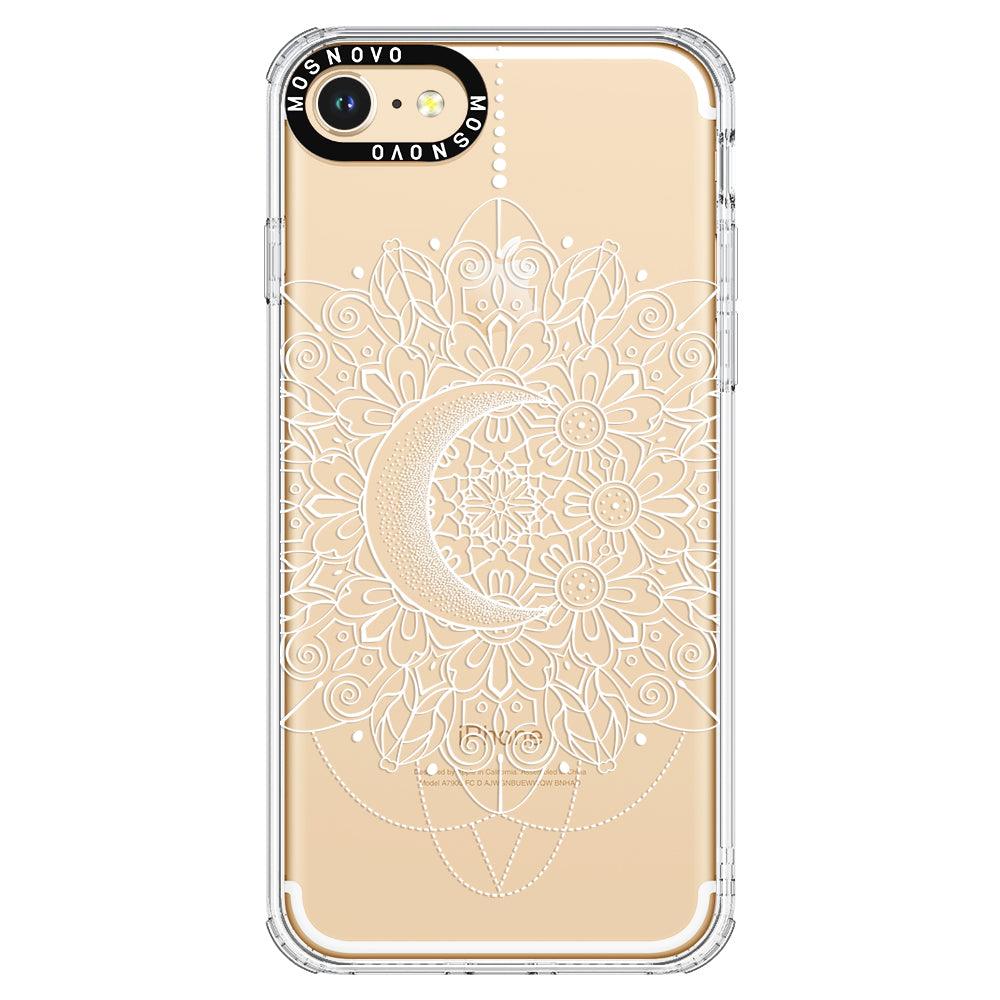 Celestial Moon Mandala Phone Case - iPhone 7 Case - MOSNOVO