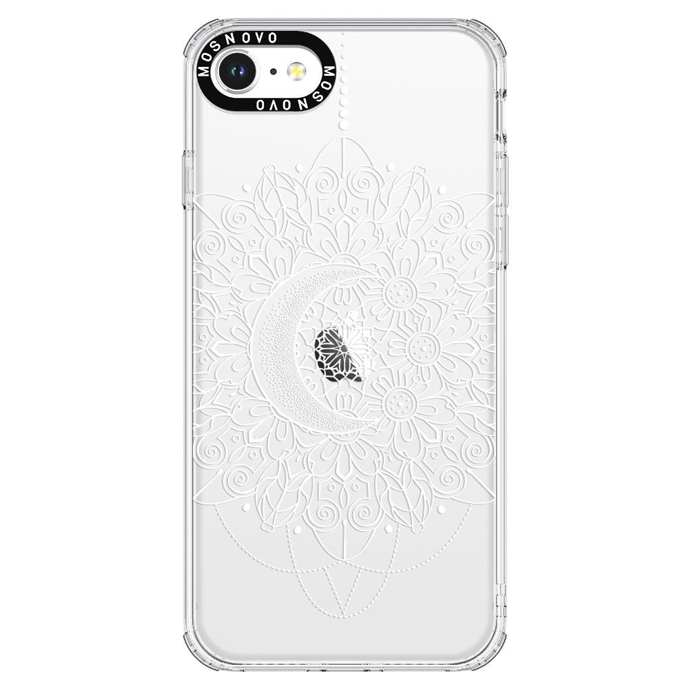 Celestial Moon Mandala Phone Case - iPhone 8 Case - MOSNOVO