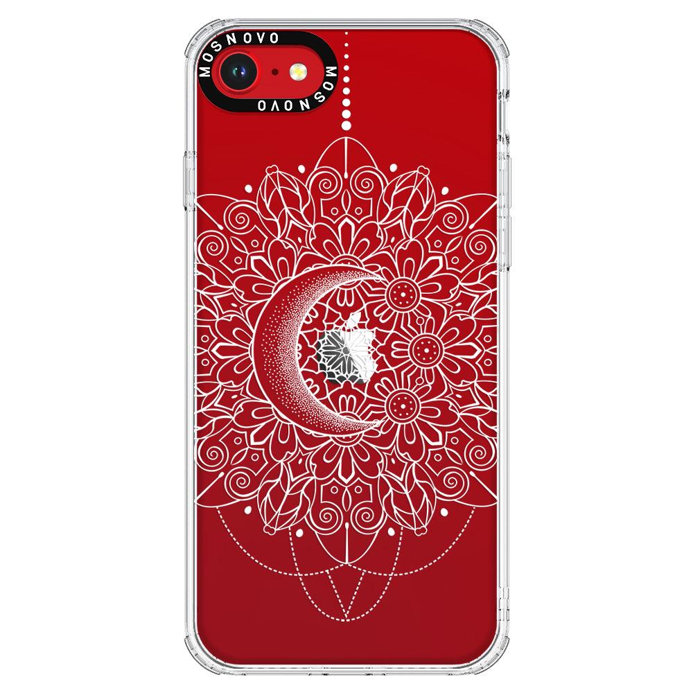Celestial Moon Mandala Phone Case - iPhone SE 2020 Case - MOSNOVO