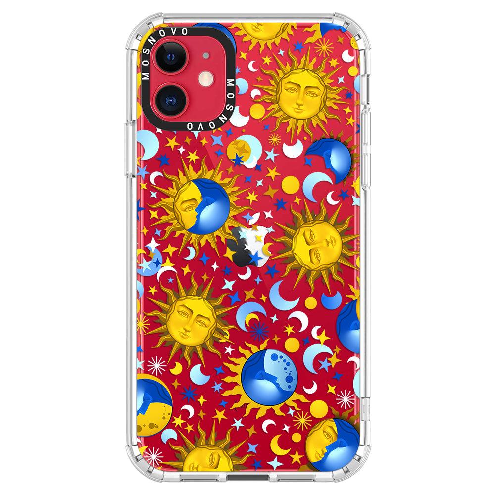 Sun and Moon Phone Case - iPhone 11 Case - MOSNOVO