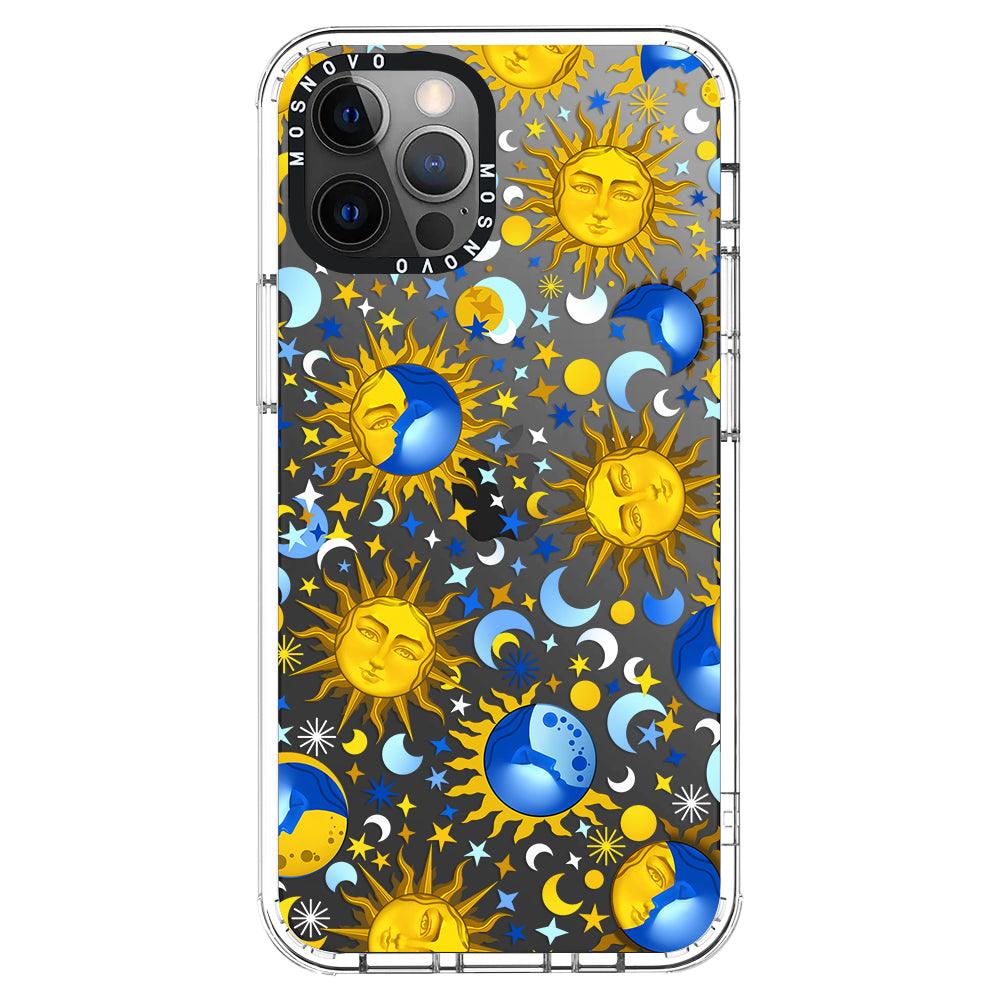 Sun and Moon Phone Case - iPhone 12 Pro Case - MOSNOVO