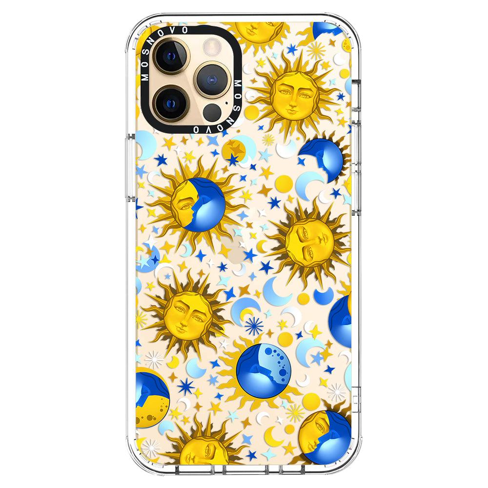 Sun and Moon Phone Case - iPhone 12 Pro Max Case - MOSNOVO