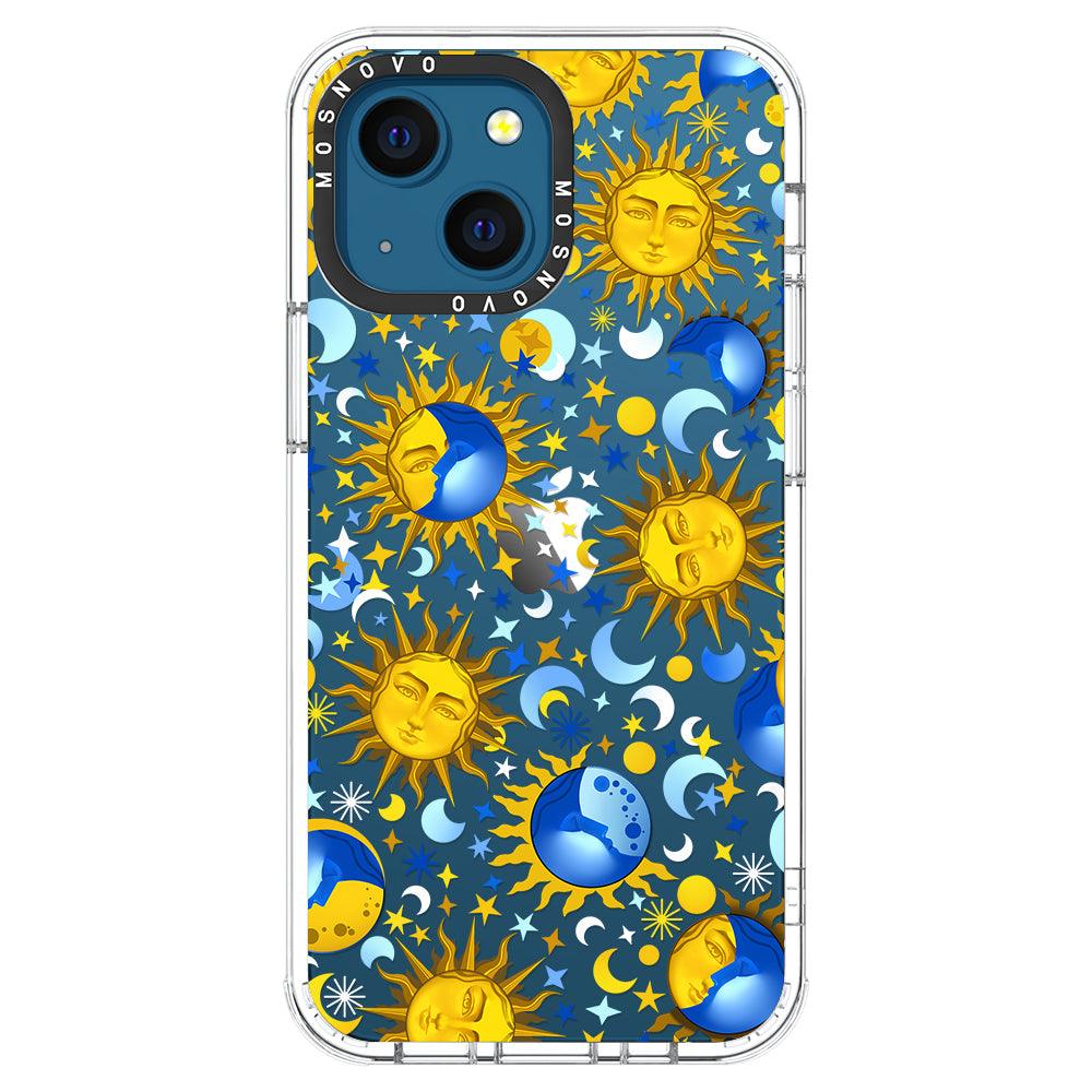 Sun and Moon Phone Case - iPhone 13 Case - MOSNOVO