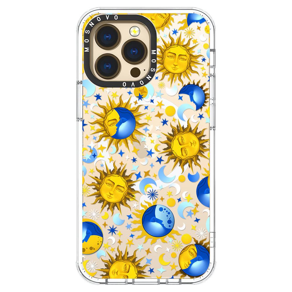 Sun and Moon Phone Case - iPhone 13 Pro Case - MOSNOVO