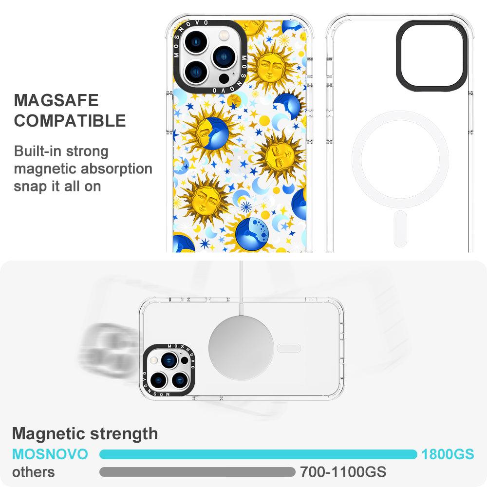 Sun and Moon Phone Case - iPhone 13 Pro Max Case - MOSNOVO