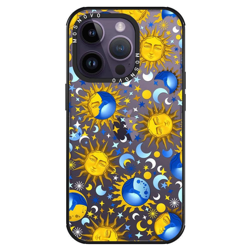 Sun and Moon Phone Case - iPhone 14 Pro Case - MOSNOVO