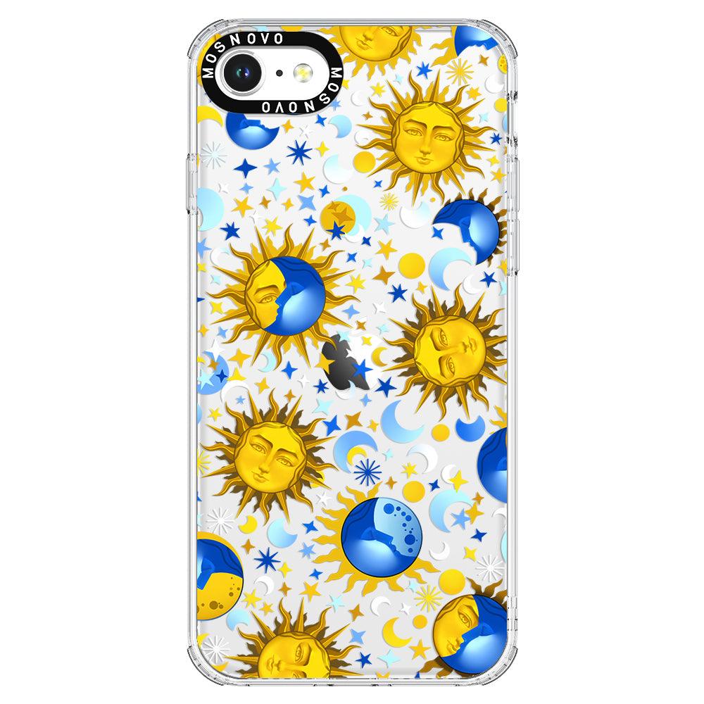 Sun and Moon Phone Case - iPhone SE 2022 Case - MOSNOVO