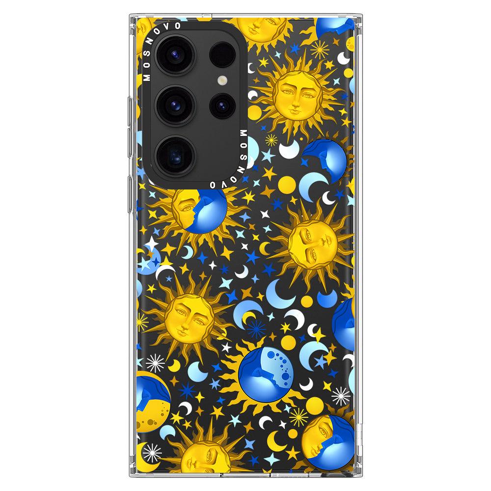 Celestial Sun Moon Phone Case - Samsung Galaxy S23 Ultra Case - MOSNOVO
