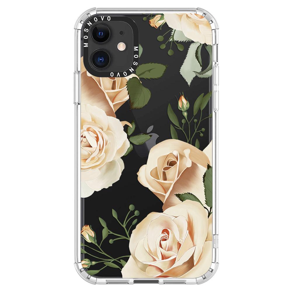Champagne Roses Phone Case - iPhone 11 Case - MOSNOVO
