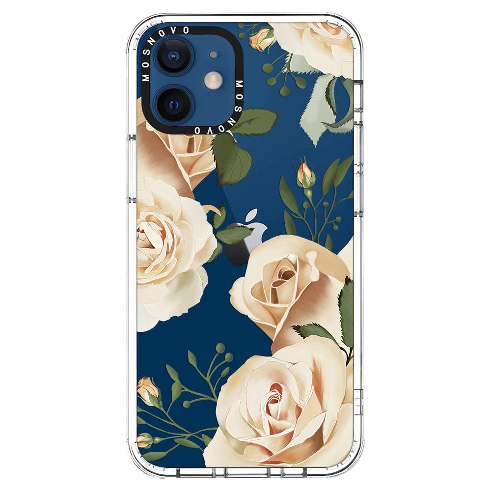 Champagne Roses Phone Case - iPhone 12 Case - MOSNOVO