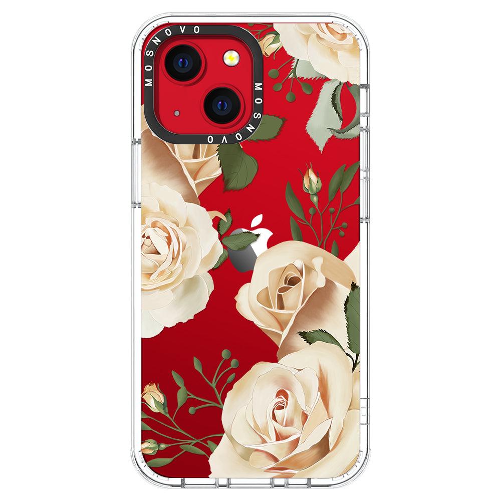 Champagne Roses Phone Case - iPhone 13 Mini Case - MOSNOVO