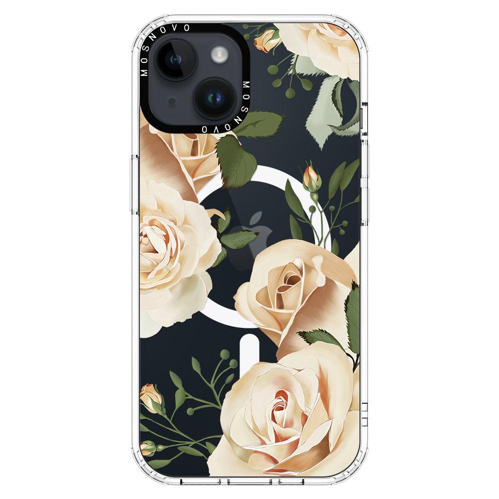 Champagne Roses Phone Case - iPhone 14 Plus Case - MOSNOVO