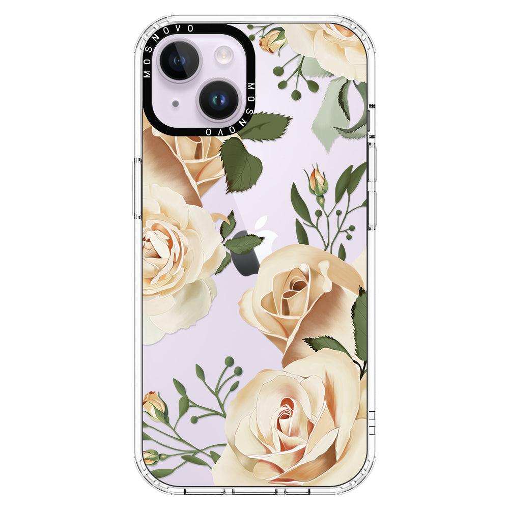 Champagne Roses Phone Case - iPhone 14 Plus Case - MOSNOVO
