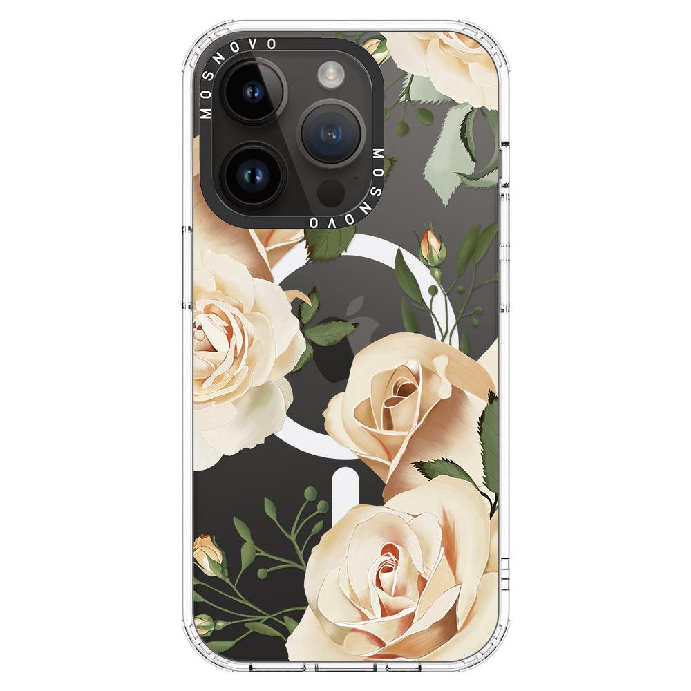 Champagne Roses Phone Case - iPhone 14 Pro Case - MOSNOVO