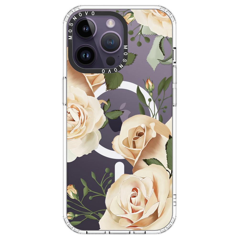 Champagne Roses Phone Case - iPhone 14 Pro Max Case - MOSNOVO