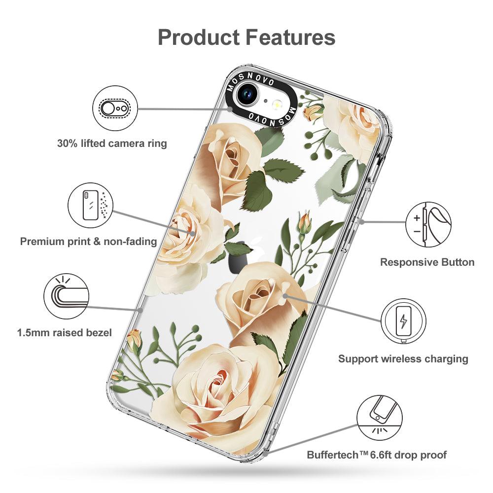 Champagne Roses Phone Case - iPhone 8 Case - MOSNOVO