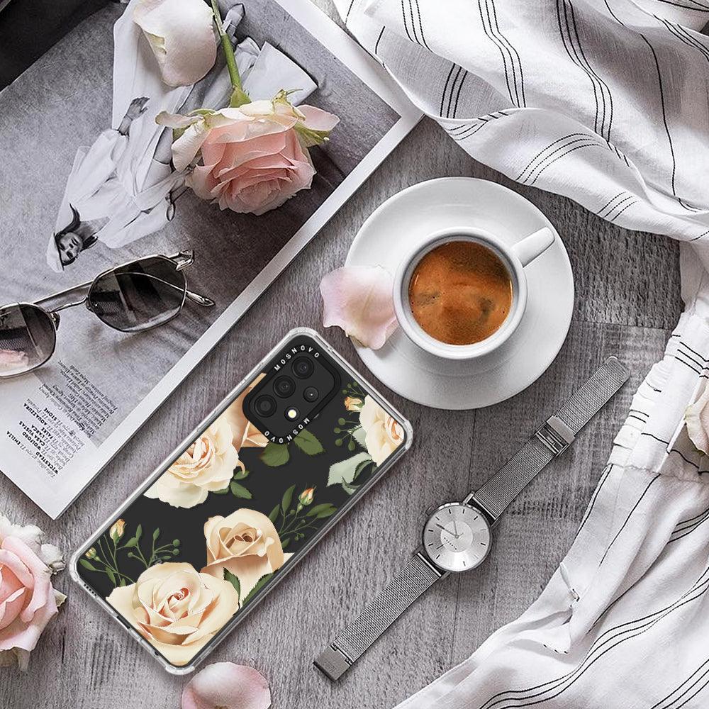 Champagne Rose Phone Case - Samsung Galaxy A52 & A52s Case - MOSNOVO