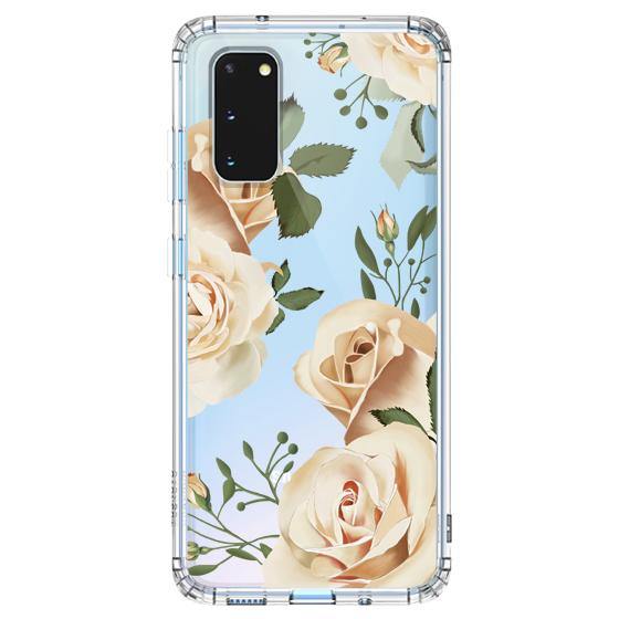 Champagne Roses Phone Case - Samsung Galaxy S20 Case - MOSNOVO