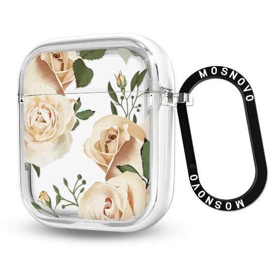 Champagne Roses AirPods 1/2 Case - MOSNOVO
