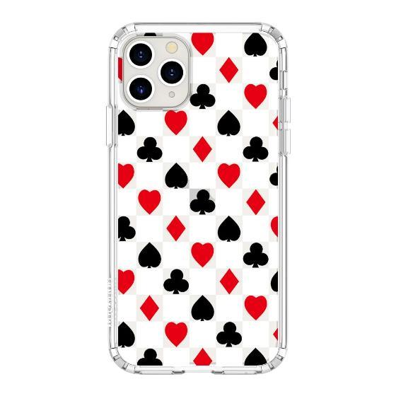 Checker Poker Phone Case - iPhone 11 Pro Case - MOSNOVO