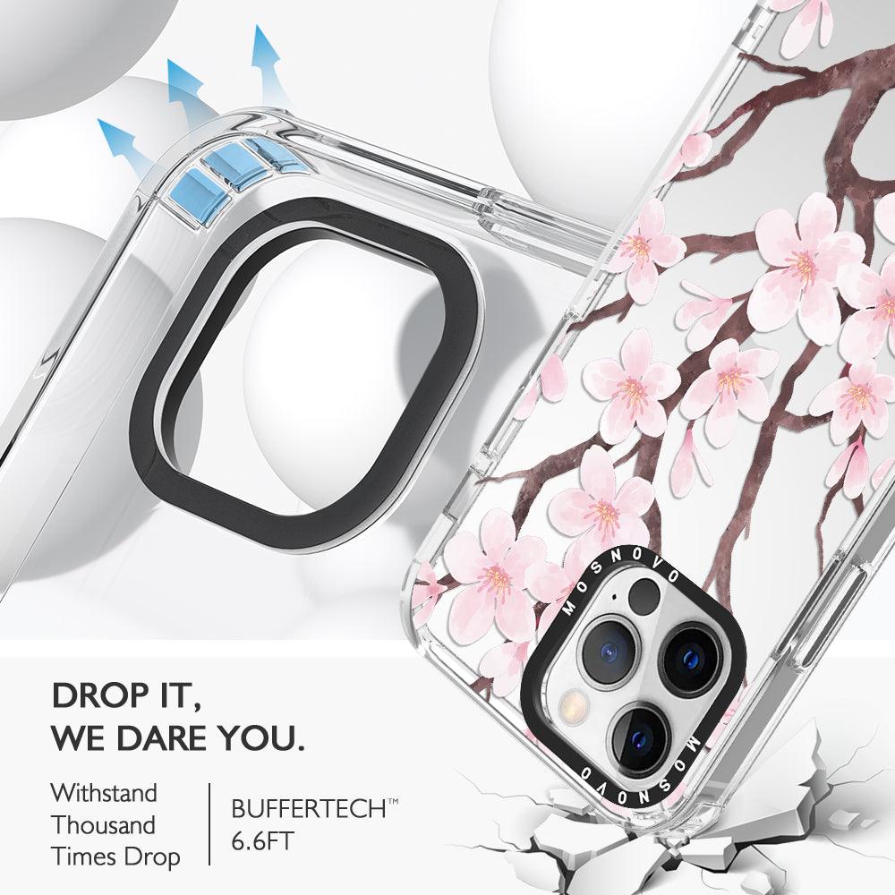Cherry Blossom Flower Phone Case - iPhone 12 Pro Case - MOSNOVO