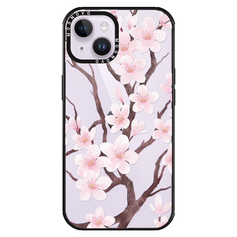 Cherry Blossom Flower Phone Case - iPhone 14 Case - MOSNOVO