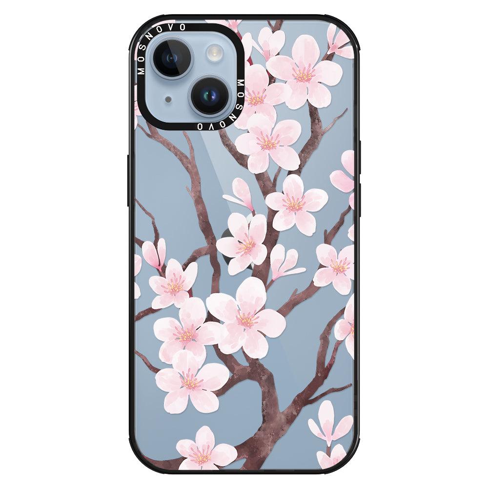 Cherry Blossom Flower Phone Case - iPhone 14 Case - MOSNOVO