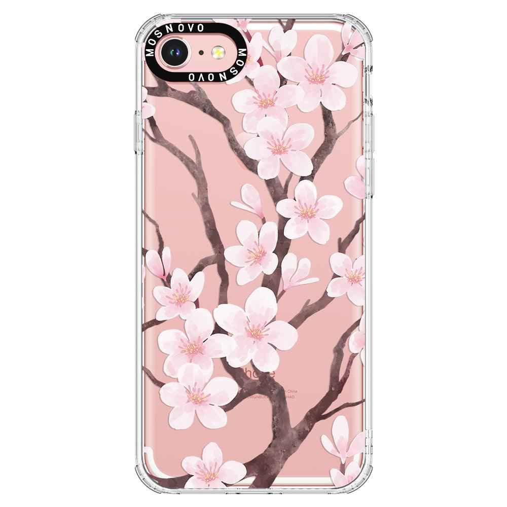 Cherry Blossom Flower Phone Case - iPhone 7 Case - MOSNOVO