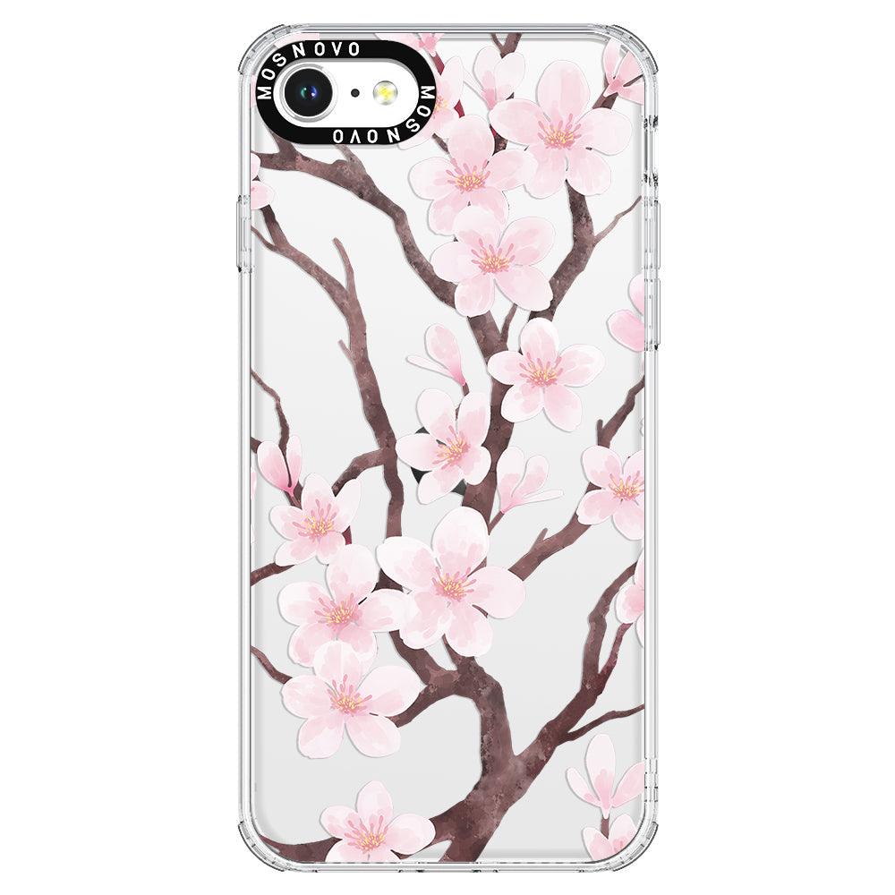 Cherry Blossom Flower Phone Case - iPhone 8 Case - MOSNOVO