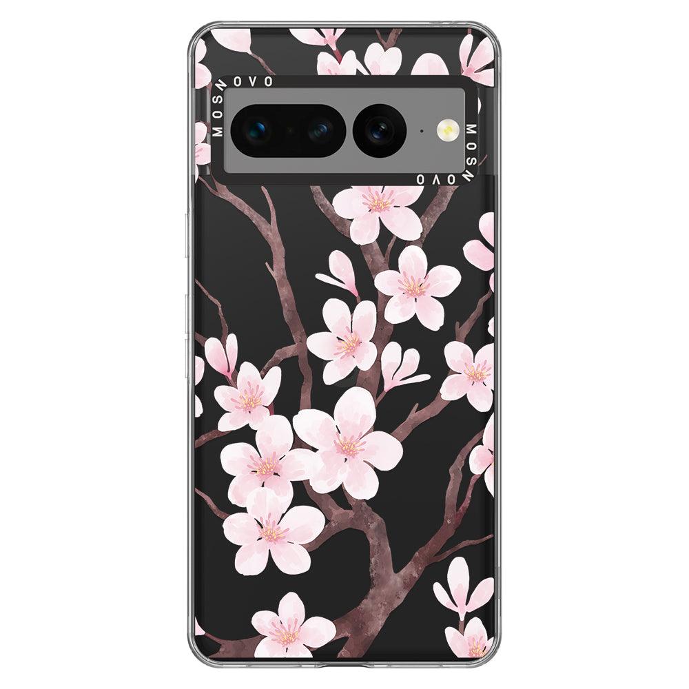 Cherry Blossom Phone Case - Google Pixel 7 Pro Case - MOSNOVO