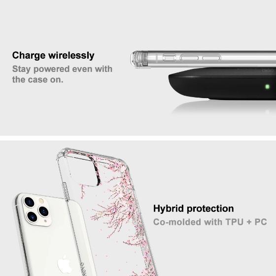 Cherry Blossom Phone Case - iPhone 11 Pro Max Case - MOSNOVO