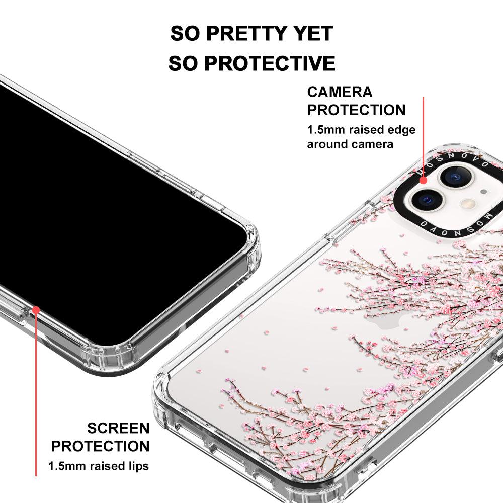 Cherry Blossom Phone Case - iPhone 12 Case - MOSNOVO