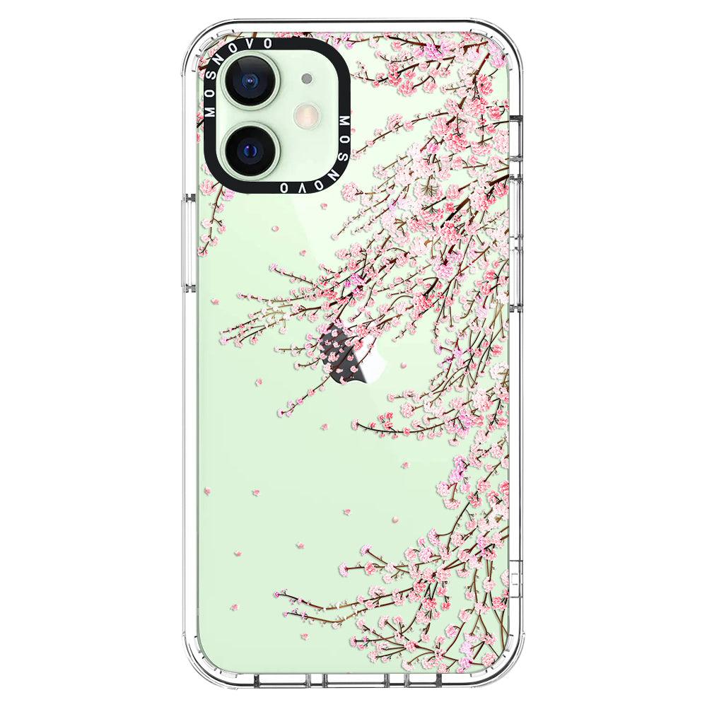 Cherry Blossom Phone Case - iPhone 12 Mini Case - MOSNOVO